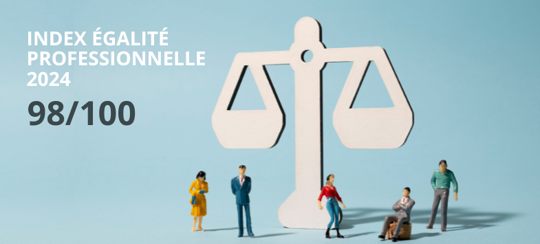 Index égalité homme femme 98/100
