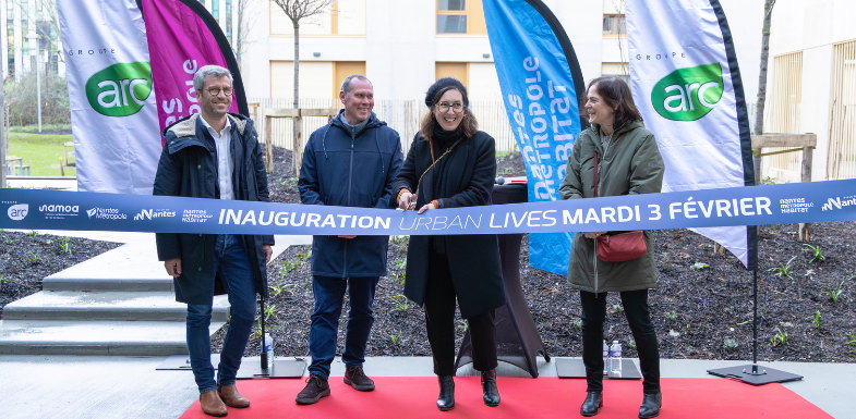 Inauguration de 51 logements sociaux à Nantes